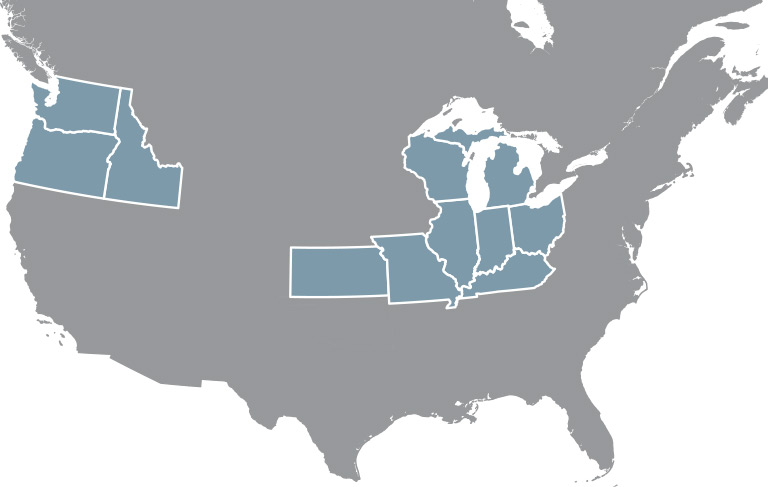 Map Dedicated Downflow